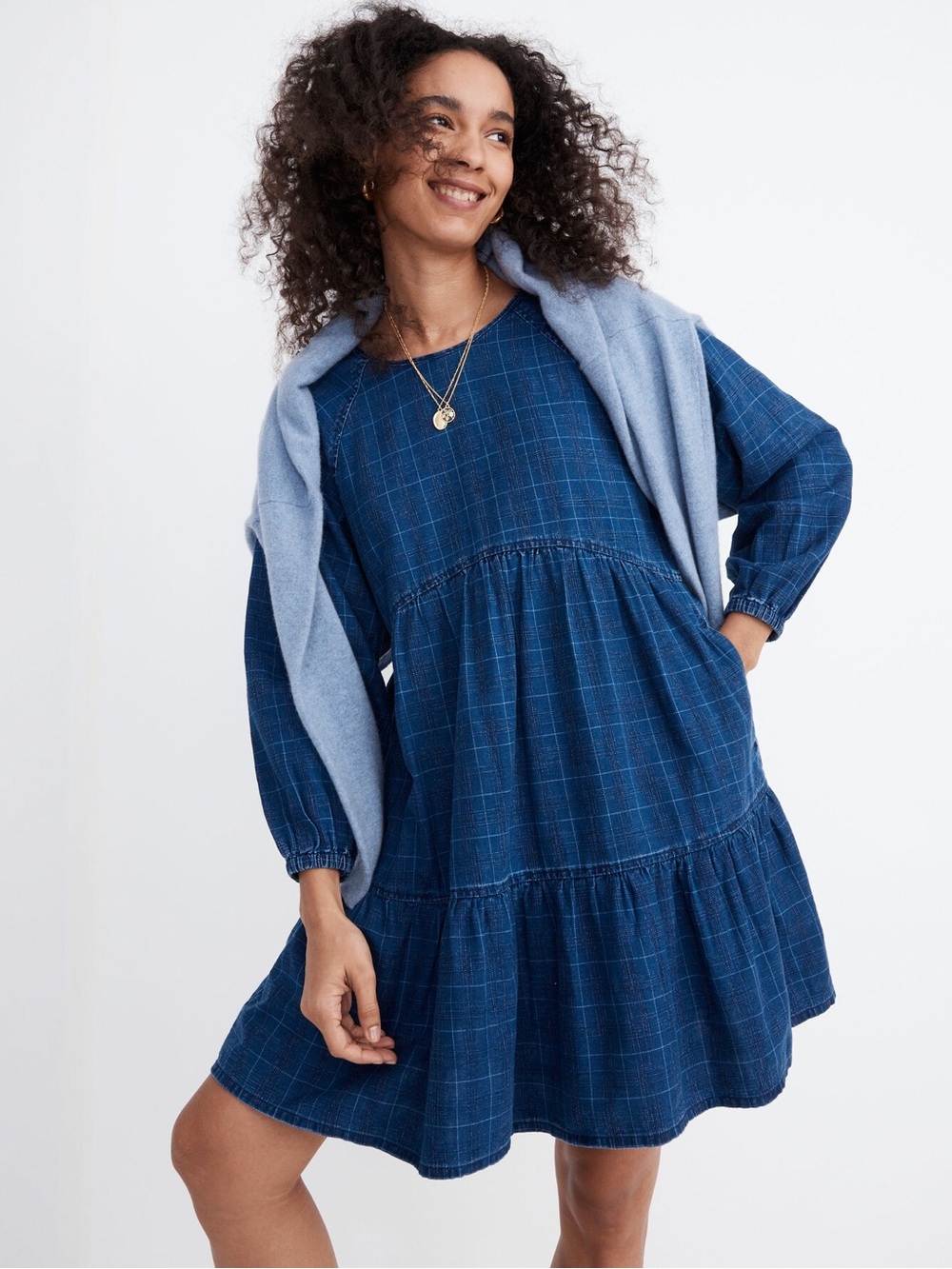 Madewell Denim Mini Dress